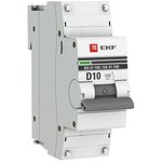 mcb47100-1-10D-pro, Автоматический выключатель ВА 47-100 1P 10А (D) 10kA PROxima