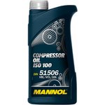 Масло компрессорное MANNOL Compressor Oil ISO 100 1 л 1918