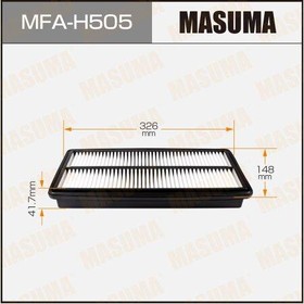 MFA-H505, Фильтр воздушный Honda Inspire 03-07, Legend 04-08 MASUMA