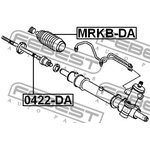 Пыльник р/рейки MITSUBISHI CARISMA DA1-6A 1995.05-2003.12 [EUR] \ MRKB-DA FEBEST