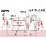 HYR-TUCA48, ШРУС наружный