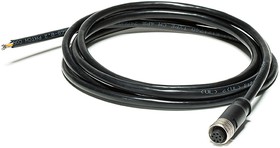 T128391ACC, Straight Female 8 way M12 to 8 way Unterminated Sensor Actuator Cable, 2m
