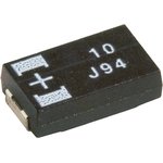 12TPC10M, 10μF Surface Mount Polymer Capacitor, 12.5V dc