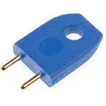 D3086-97, Circuit Board Hardware - PCB SHORTING LINK PLUG BLUE INSULATED