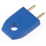 D3086-97, Circuit Board Hardware - PCB SHORTING LINK PLUG BLUE INSULATED