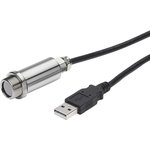 PMU21, PMU21 USB Infrared Temperature Sensor, 1.45m Cable, -20°C to +1000°C