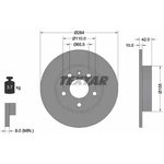 Диск тормозной задний с покрытием PRO CHEVROLET/HOLDEN/ OPEL/VAUXHALL TEXTAR 92092103