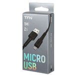 TFN-CMICUSB1MBK, Дата-кабель USB-microUSB 1м black -CMICUSB1MBK