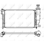58920, Радиатор охлаждения PEUGEOT 106 I 91-96,