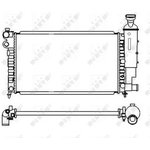 58920, Радиатор охлаждения PEUGEOT 106 I 91-96,