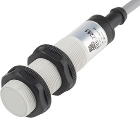 Фото 1/4 Capacitive Barrel-Style Proximity Sensor, M18 x 1, 5 mm Detection, 20 → 250 V ac, IP67