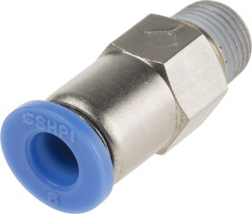 Фото 1/3 Non Return Valve, 6mm Tube Outlet, 0 to 9.9 kgf/cm², 0 to 990kPa