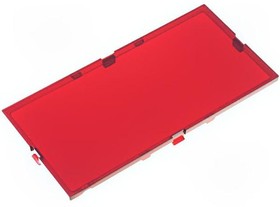 5M/821P, Передняя панель, красный, Серия: MODULBOX