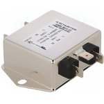 5500.2631.01, FMBB NEO 3A 250 V ac 50Hz, Screw Mount RFI Filter, Quick Connect ...