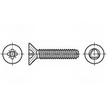 B5X16/BN3327, Винт, 5x16, Головка: потайная, Pozidriv, сталь, цинк, BN: 3327