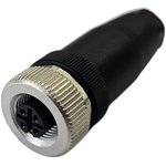 185200108, (СЦМ120013-05A) Разъем М12,5A, гнездовой, прямой, PG7