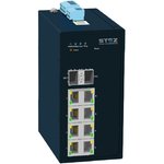 70110008, STEZ3208-2GSFP Управляемый коммутатор L2, монтаж на DIN рейку ...