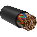 LC3-C5E25-139, Витая пара U/UTP кат 5E 25х2х24AWG solid LDPE 305мчерный