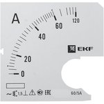 Шкала сменная для A721 60/5А-1.5 PROxima EKF s-a721-60