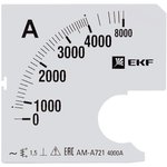 Шкала сменная для A721 4000/5А-1.5 PROxima EKF s-a721-4000