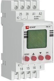 Таймер электронный многофункциональный ТМ-24 PROxima EKF tm-24