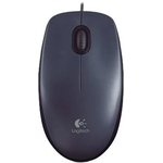 910-001793, Logitech Мышь проводная M90, оптическая, 1000 dpi, USB ...