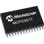 MCP23S17T-E/SO, Interface - I/O Expanders 16bit Input/Output Exp SPI interface