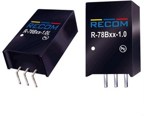 Фото 1/2 R-78B1.8-1.0, Non-Isolated DC/DC Converters 1A DC/DC REG 4.75-26Vin 1.8Vout