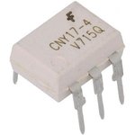 CNY174VM, Optocoupler DC-IN 1-CH Transistor With Base DC-OUT 6-Pin PDIP White Bulk