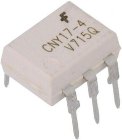 Фото 1/3 CNY174VM, Optocoupler DC-IN 1-CH Transistor With Base DC-OUT 6-Pin PDIP White Bulk