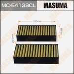 MC-E4138CL, Фильтр салона BMW X3 (F25) 10-, X4 (F26) 14- Masuma угольный