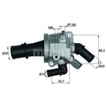 TI16488, Термостат FORD KA(1.2D) 08-, FIAT 500(1.2D) 07-, 500 C(1.2D) 09- ...