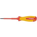12924, Insulated Screwdriver up to 1000 V, PH0x75 mm, CrMo, 2K handle