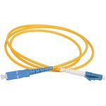 ITK Optical Patch Cord, SM, 9/125 (OS2), LC/UPC-SC/UPC, (Simplex), 2m