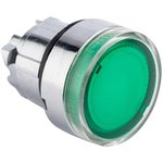 Фото 2/2 Исполнительный механизм кнопки XB4 зеленый плоский возвратный без фиксации, с подсветкой EKF PROxima | XB4BW-G | EKF