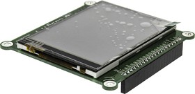 Фото 1/2 MIKROE-1142, MIKROE-1142, EasyTFT 2.8in LCD Display Adapter Board With ILI9341, compatible with GLCD 128x64
