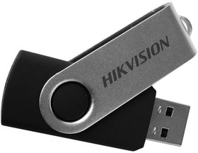 Фото 1/3 Флеш Диск Hikvision 128Gb M200 HS-USB-M200S/128G/U3 USB3.0 серебристый/черный