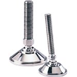 A080/006, M16 Stainless Steel Adjustable Foot, 2000kg Static Load Capacity 10° ...