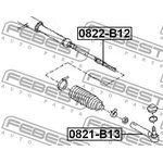 0822-B12, Тяга рулевая