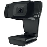 CBR CW 855FHD Black, Веб-камера с матрицей 3 МП, разрешение видео 1920х1080 ...