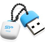 SP016GBUF2T07V1B, Флеш накопитель 16GB Silicon Power Touch T07, USB 2.0, Голубой