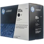 CF281A, Картридж HP 81A лазерный (10500 стр)