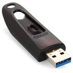 SanDisk USB Drive 256Gb CZ48 Ultra SDCZ48-256G-U46 {USB3.0, Black}