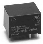 LZ-24VM-K, Power Relay 24VDC 10A SPST-NO(21.4x16.4x14.8)mm THT