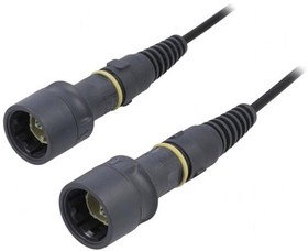 Фото 1/3 PXF6054BAB, Fiber Optic Cable Assemblies Flex fiber connector 10M OM1