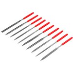 15835, Набор надфилей алмазных 140 х 70 х 3 мм, 10 шт.