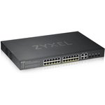 Коммутатор Zyxel GS192024HPV2-EU0101F (L2) 24x1Гбит/с 4xКомбо(1000BASE-T/SFP) ...