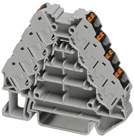 3270125, DIN Rail Terminal Blocks PTRV 4-PV /BK, Phoenix Contact | купить в розницу и оптом