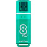 USB накопитель Smartbuy 8GB Glossy series Green (SB8GBGS-G)