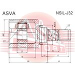 NSIL-J32, ШРУС внутренний